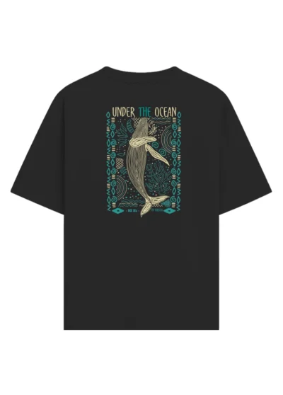 เสื้อยืดโอเวอไซต์ สกรีนลาย