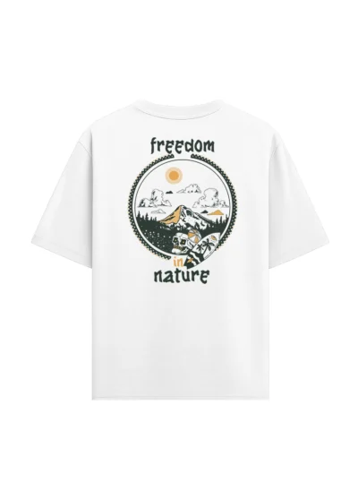 เสื้อยืดโอเวอไซต์ สกรีนลาย